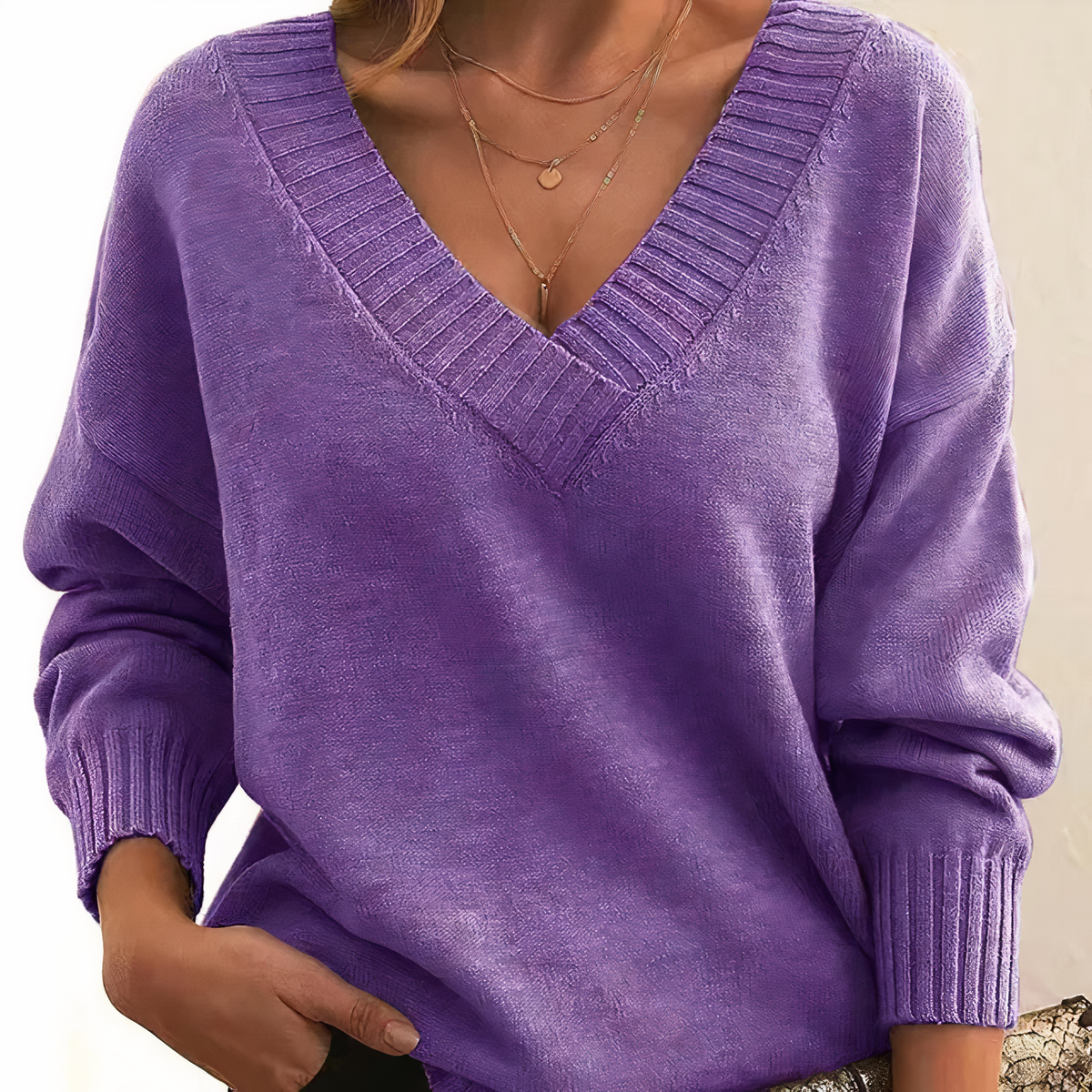 Luxurious Cashmere Jumper - Isabella