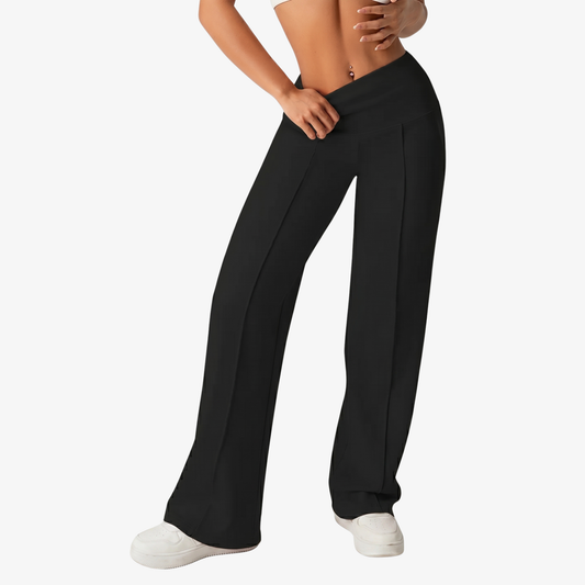 Trousers Women's High Waisted Wide Leg Stretch Yoga Pants