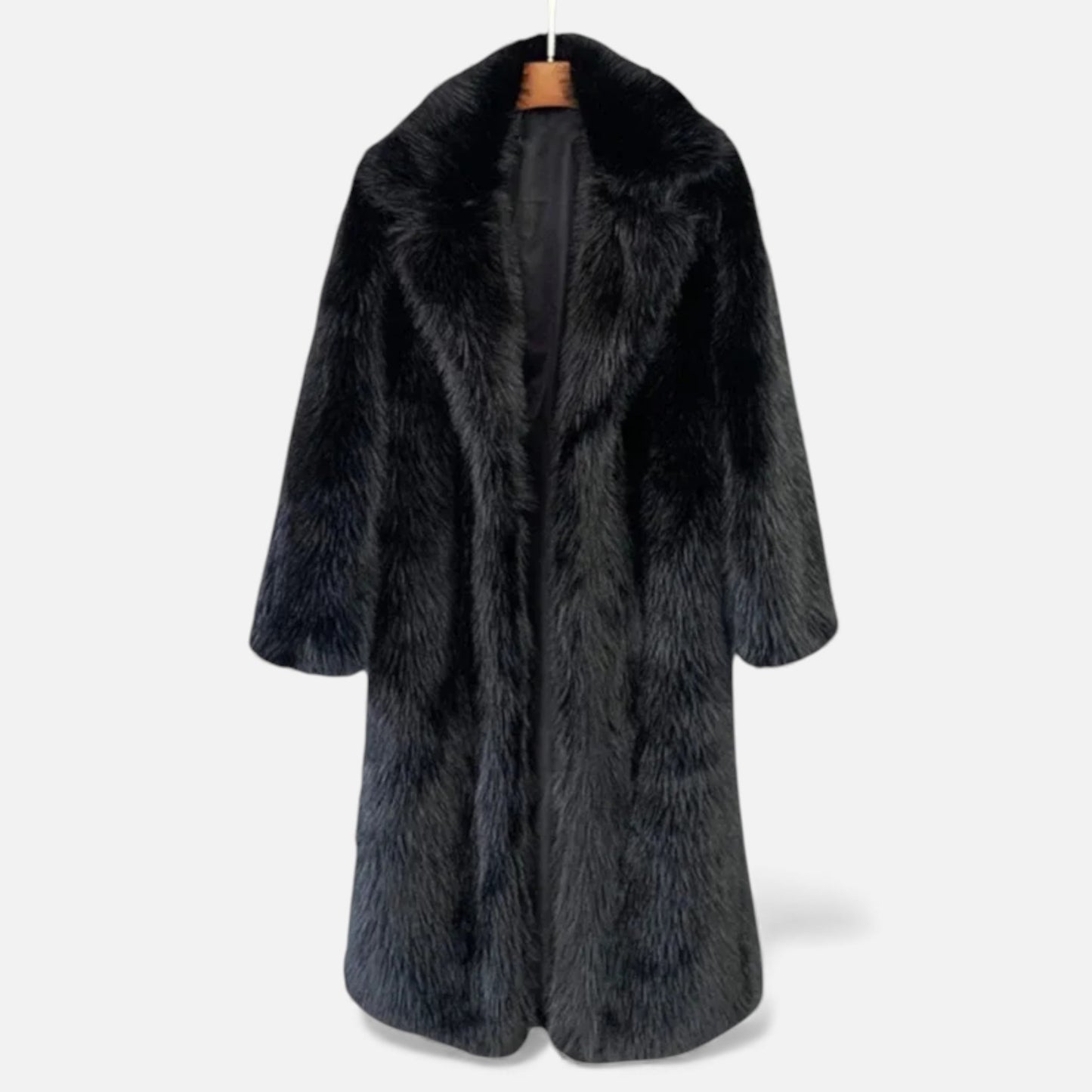 Mavenburry | Women’s Long Faux-Fur Overcoat