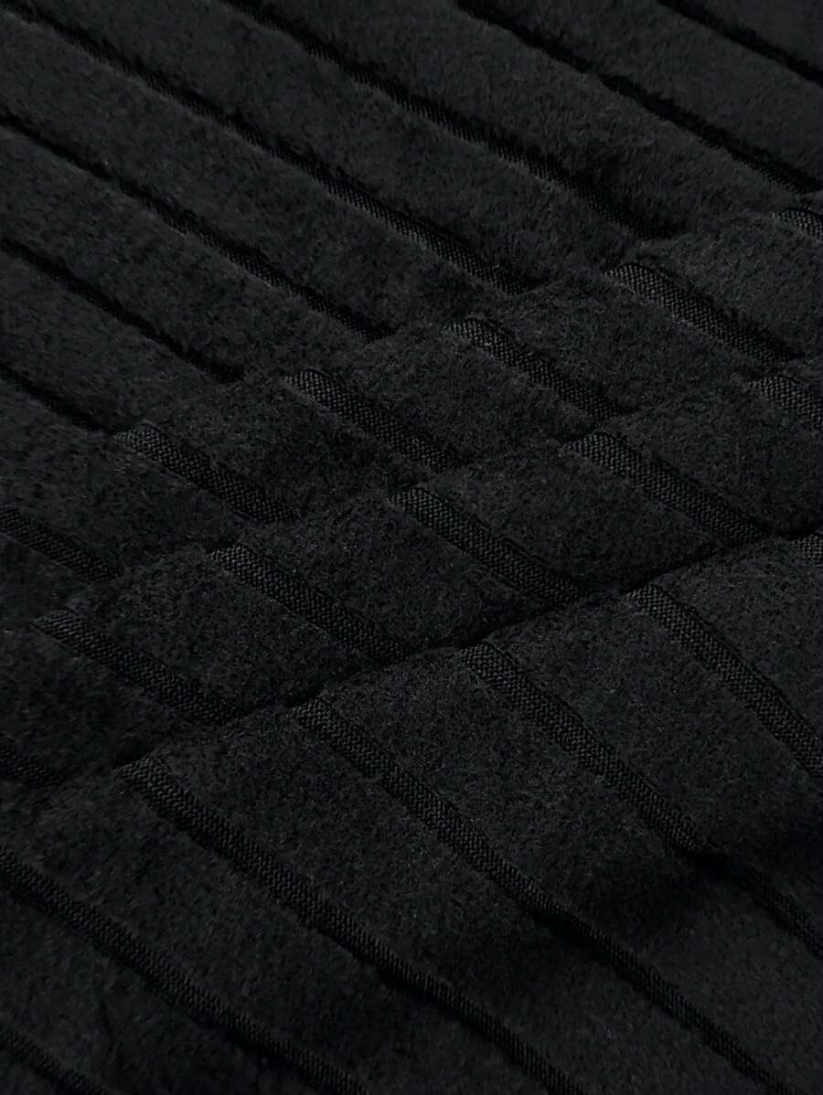 Calvaya Plus Size Soft Knit Fleece Ribbed Fabric Wrap Long Sleeve T-Shirt + Soft Fleece Ribbed Wide Leg Pants Casual Home 2 Pieces Set Fall Cloth For Women