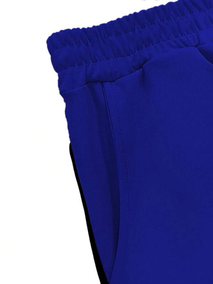 Women's Casual Set, Collared Loose Top And Wide Leg Pants 2 Pieces Outfit, Autumn/Winter Spring Elegant