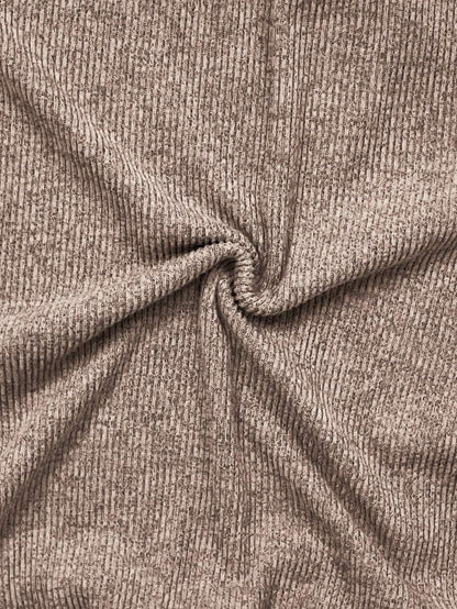 Elaquor Plus Size Women's Side Stripe Zipper Design Sweatshirt And Wide Leg Pants Casual Daily Going Out 2 Pieces Set For Women Fall/Winter Casual Work Sets