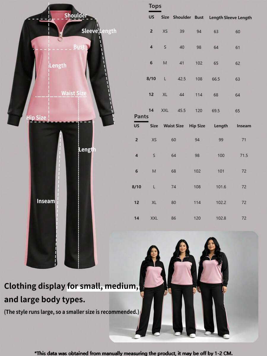 Women's Casual Set, Collared Loose Top And Wide Leg Pants 2 Pieces Outfit, Autumn/Winter Spring Elegant