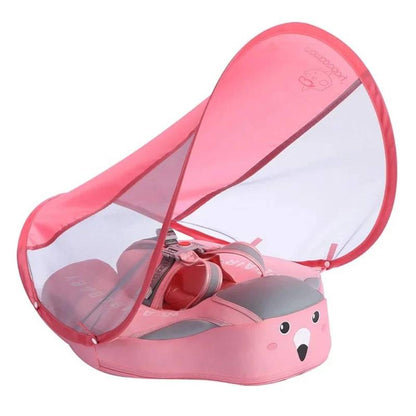 Baby Float with Removable Canopy Turquoise