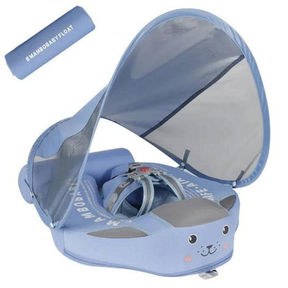 Baby Float with Removable Canopy Turquoise
