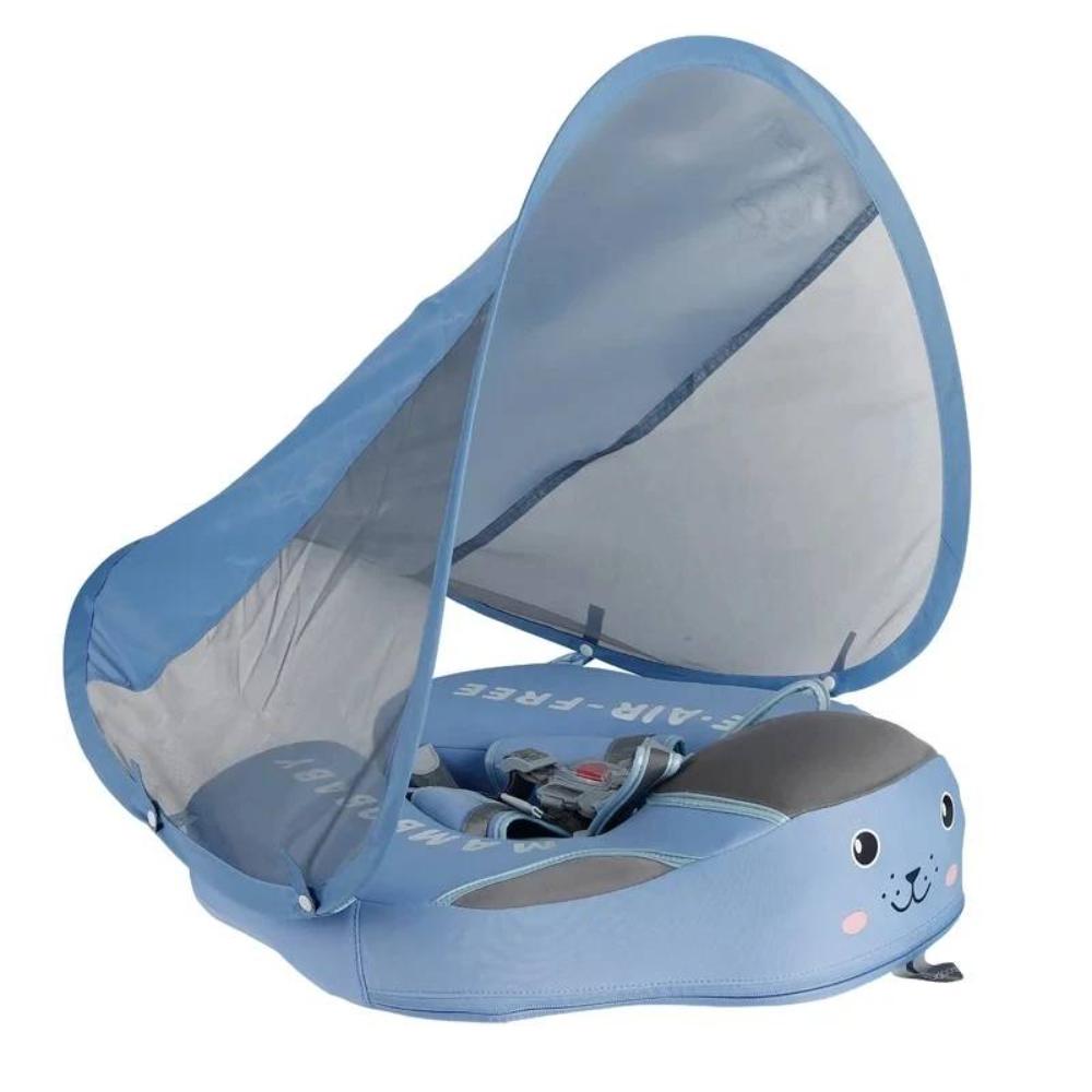Baby Float with Removable Canopy Turquoise