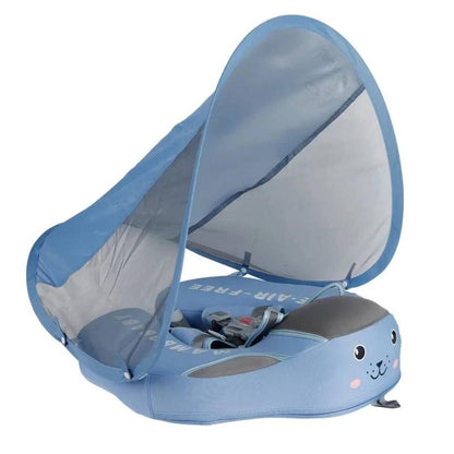 Baby Float with Removable Canopy Turquoise