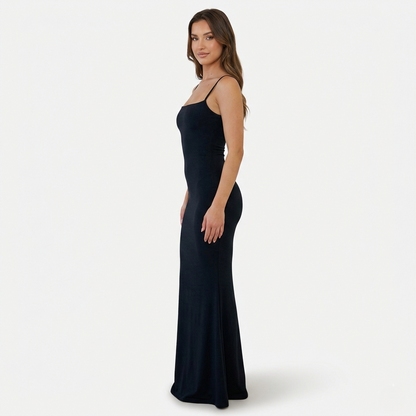 Bodycon Maxi Dress Women's Sleeveless Cami Strap