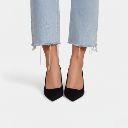 Slingback Heel Women's Pointed Toe Kitten Heel
