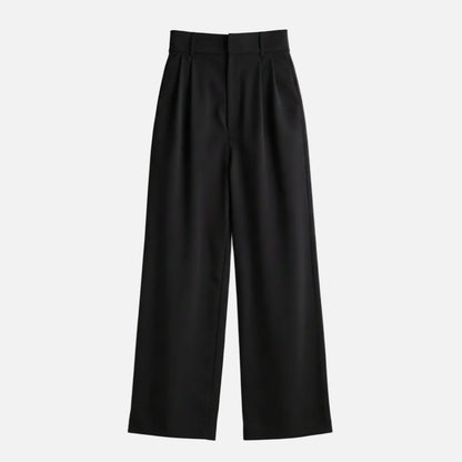 Mavenburry | Women’s High Waisted Wide Leg Tailored Trousers