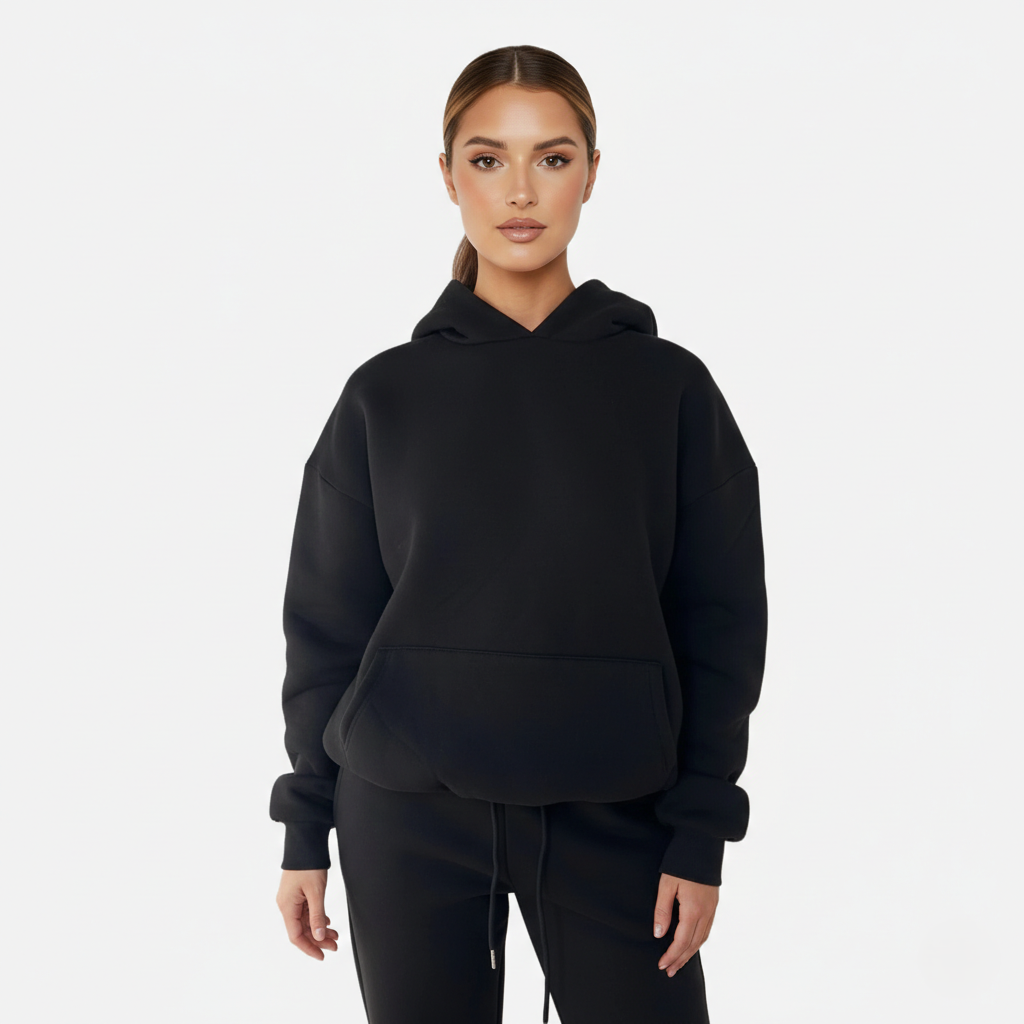 Pullover Hoodie Women’s Oversized Fit with Front Pocket