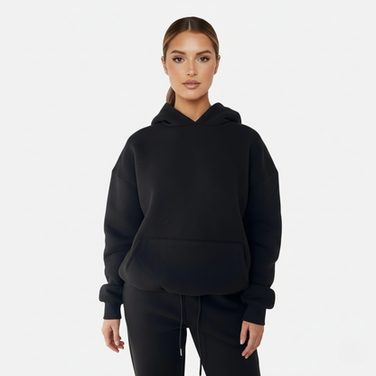 Pullover Hoodie Women’s Oversized Fit with Front Pocket