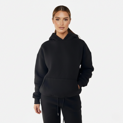 Pullover Hoodie Women’s Oversized Fit with Front Pocket