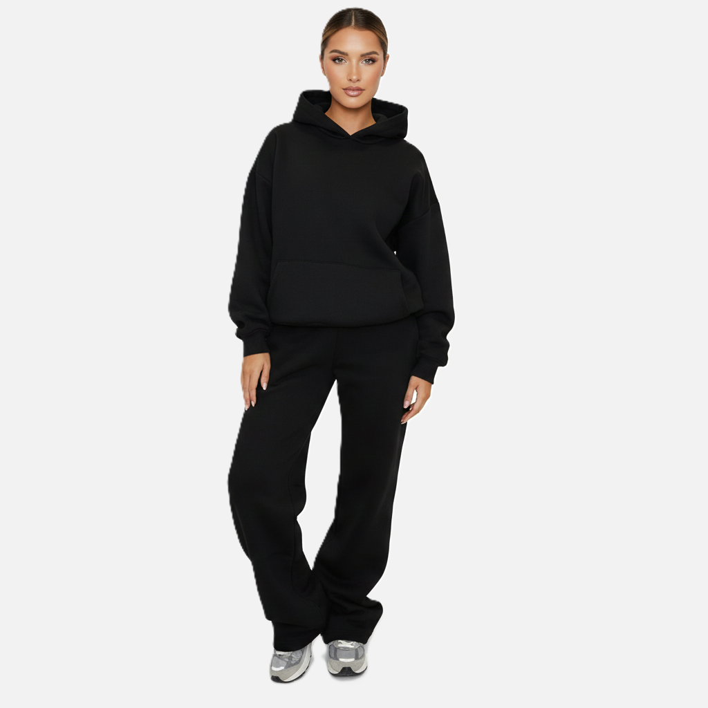 Pullover Hoodie Women’s Oversized Fit with Front Pocket