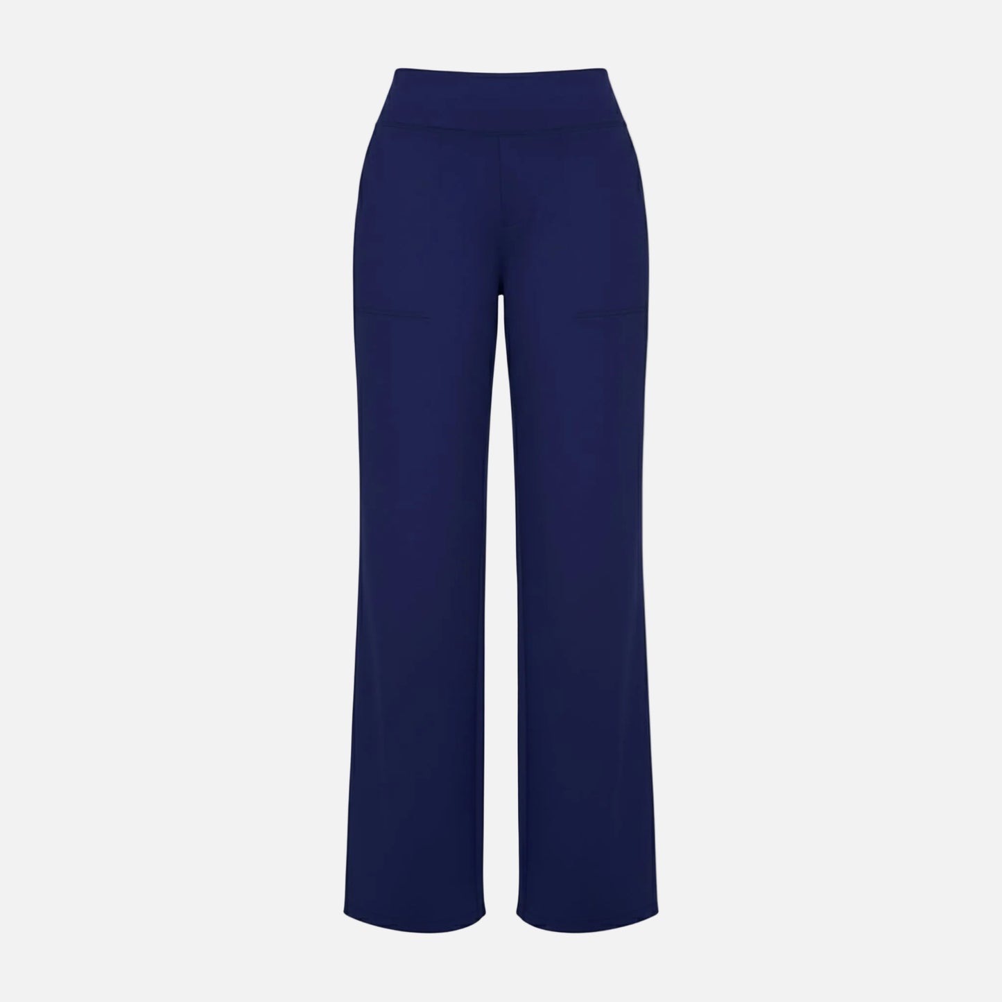 High Waisted Pants Women’s Pull-on Straight Leg