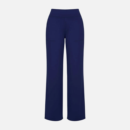 High Waisted Pants Women’s Pull-on Straight Leg
