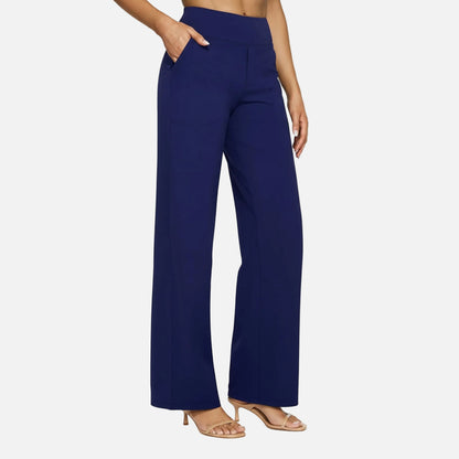 High Waisted Pants Women’s Pull-on Straight Leg