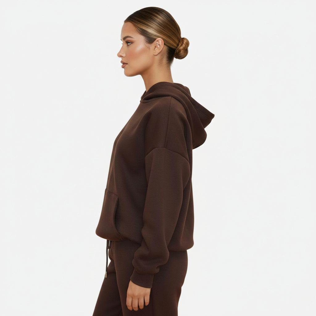 Pullover Hoodie Women’s Oversized Fit with Front Pocket