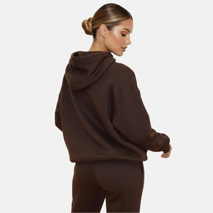 Pullover Hoodie Women’s Oversized Fit with Front Pocket