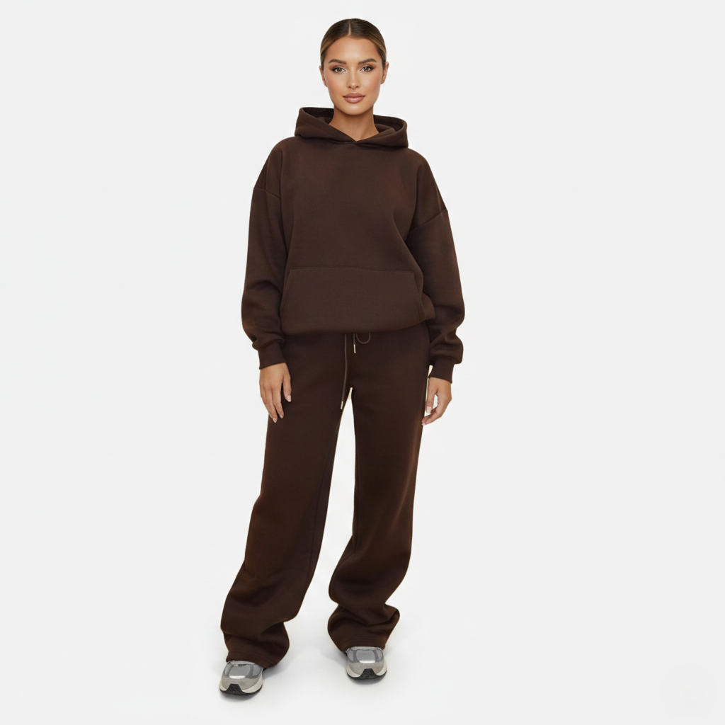 Pullover Hoodie Women’s Oversized Fit with Front Pocket