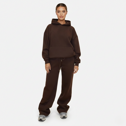 Pullover Hoodie Women’s Oversized Fit with Front Pocket