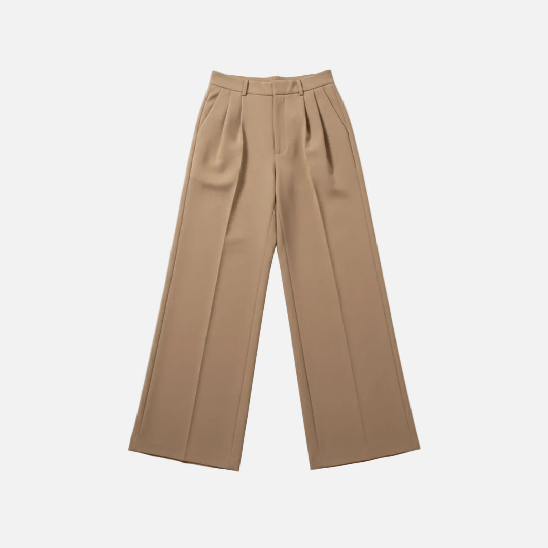 Mavenburry | Women’s High Waisted Wide Leg Tailored Trousers