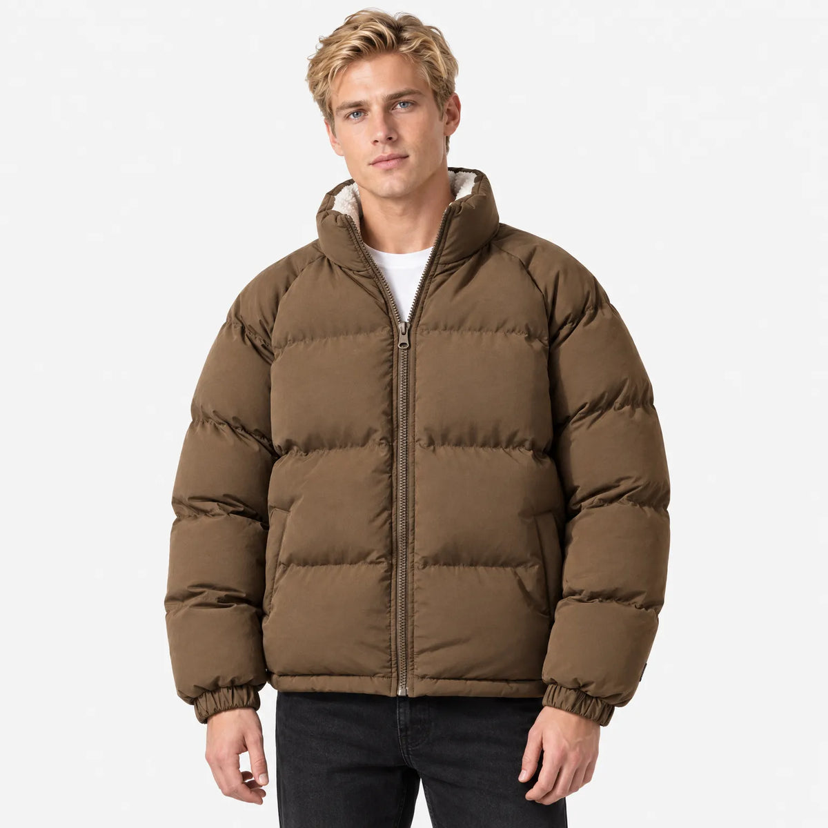 Comfortable Men's Puffer Jacket - Arlo