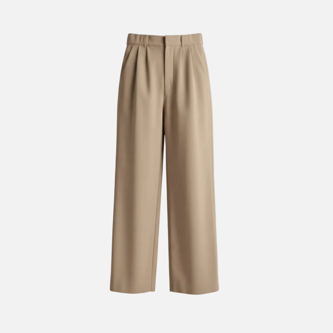 Mavenburry | Women’s High Waisted Wide Leg Tailored Trousers