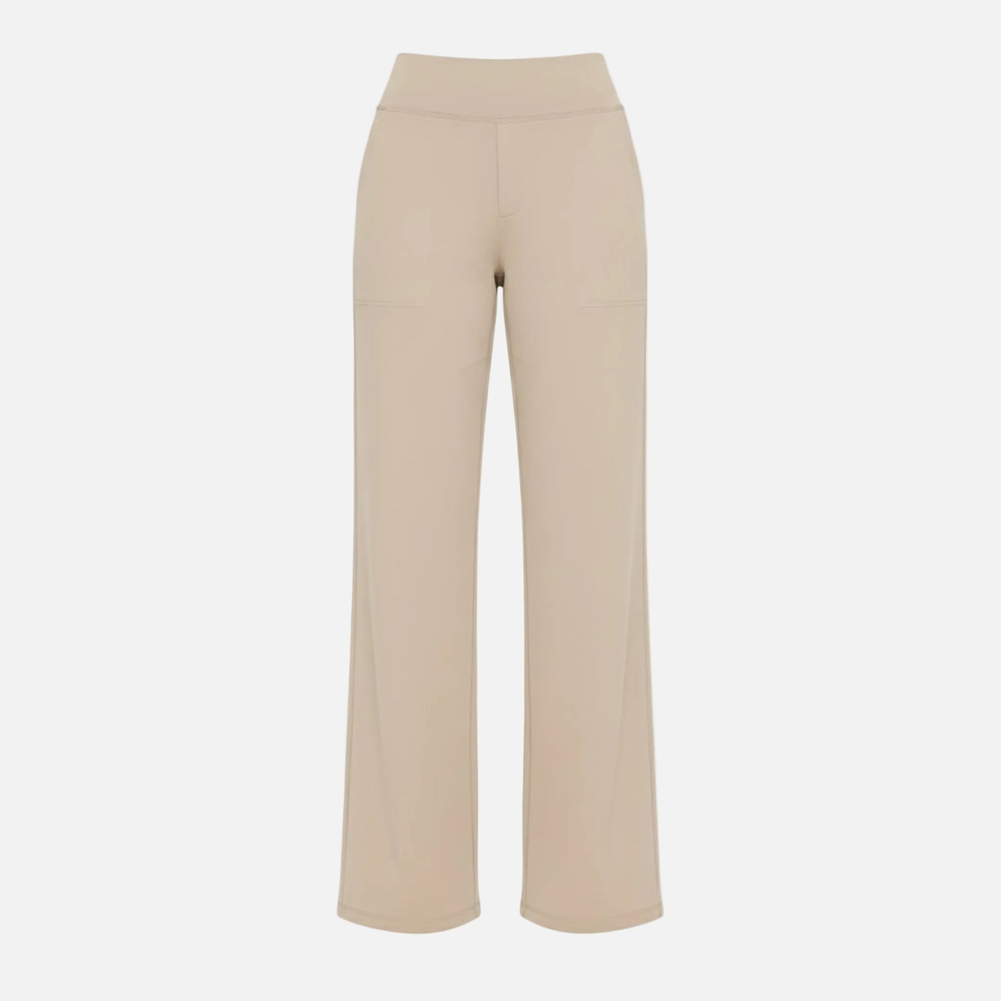 High Waisted Pants Women’s Pull-on Straight Leg