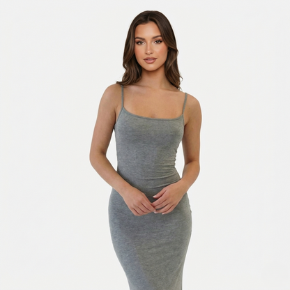 Bodycon Maxi Dress Women's Sleeveless Cami Strap