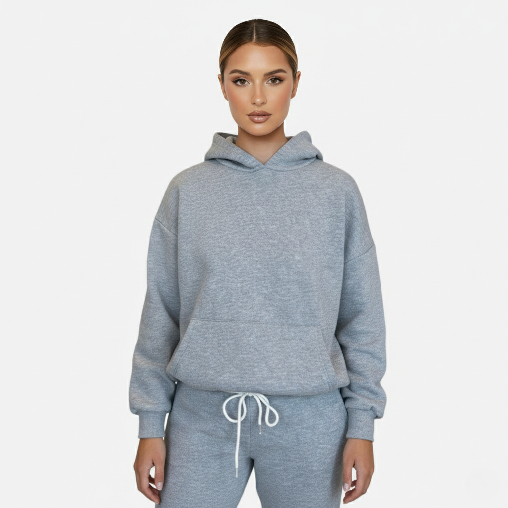 Pullover Hoodie Women’s Oversized Fit with Front Pocket