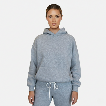 Pullover Hoodie Women’s Oversized Fit with Front Pocket