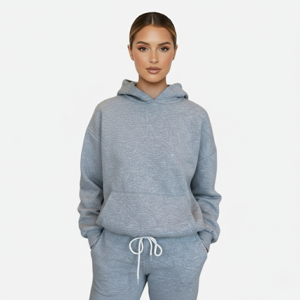Pullover Hoodie Women’s Oversized Fit with Front Pocket