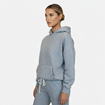 Pullover Hoodie Women’s Oversized Fit with Front Pocket