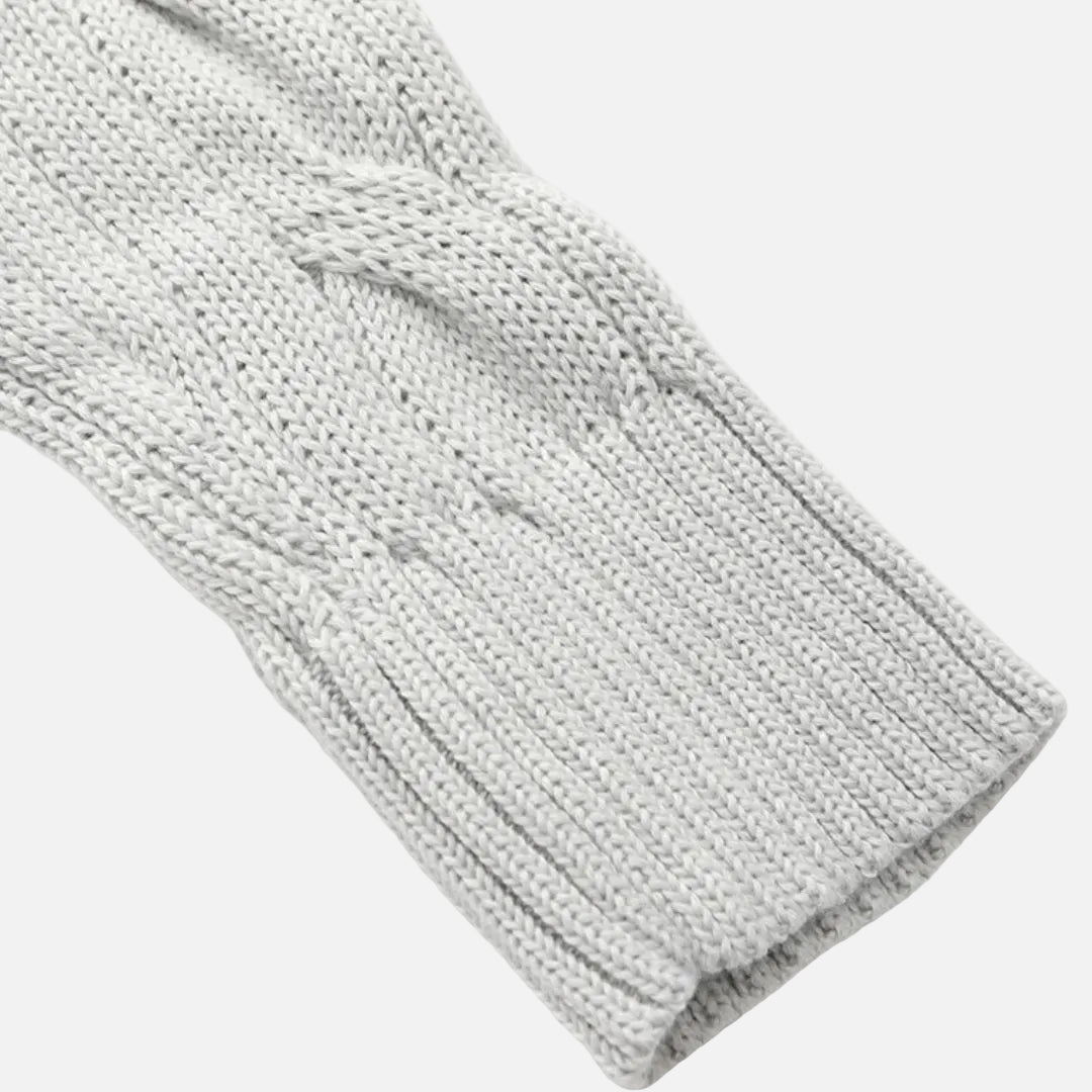Mavenburry | Men’s Cable Knit Half Zip Sweater