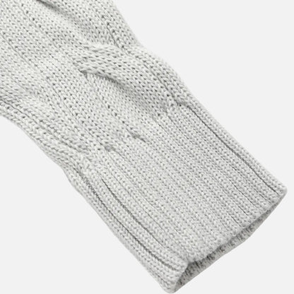 Mavenburry | Men’s Cable Knit Half Zip Sweater