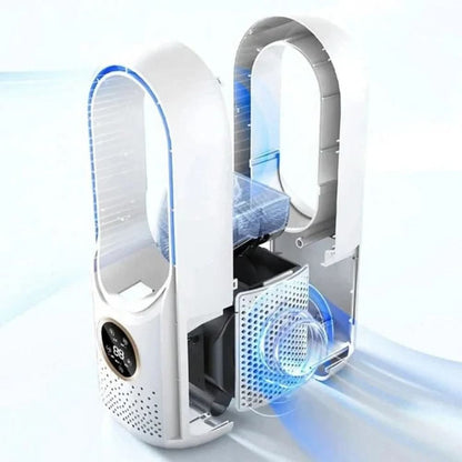 BREEZA Nova Bladeless Air Cooler for Restful Nights
