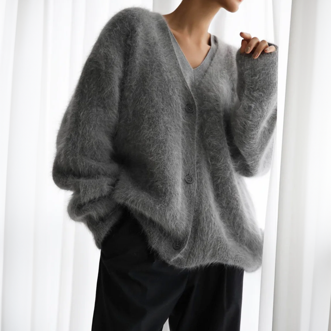 Ladies' Cashmere Cardigan – Noelia Autumn Magic