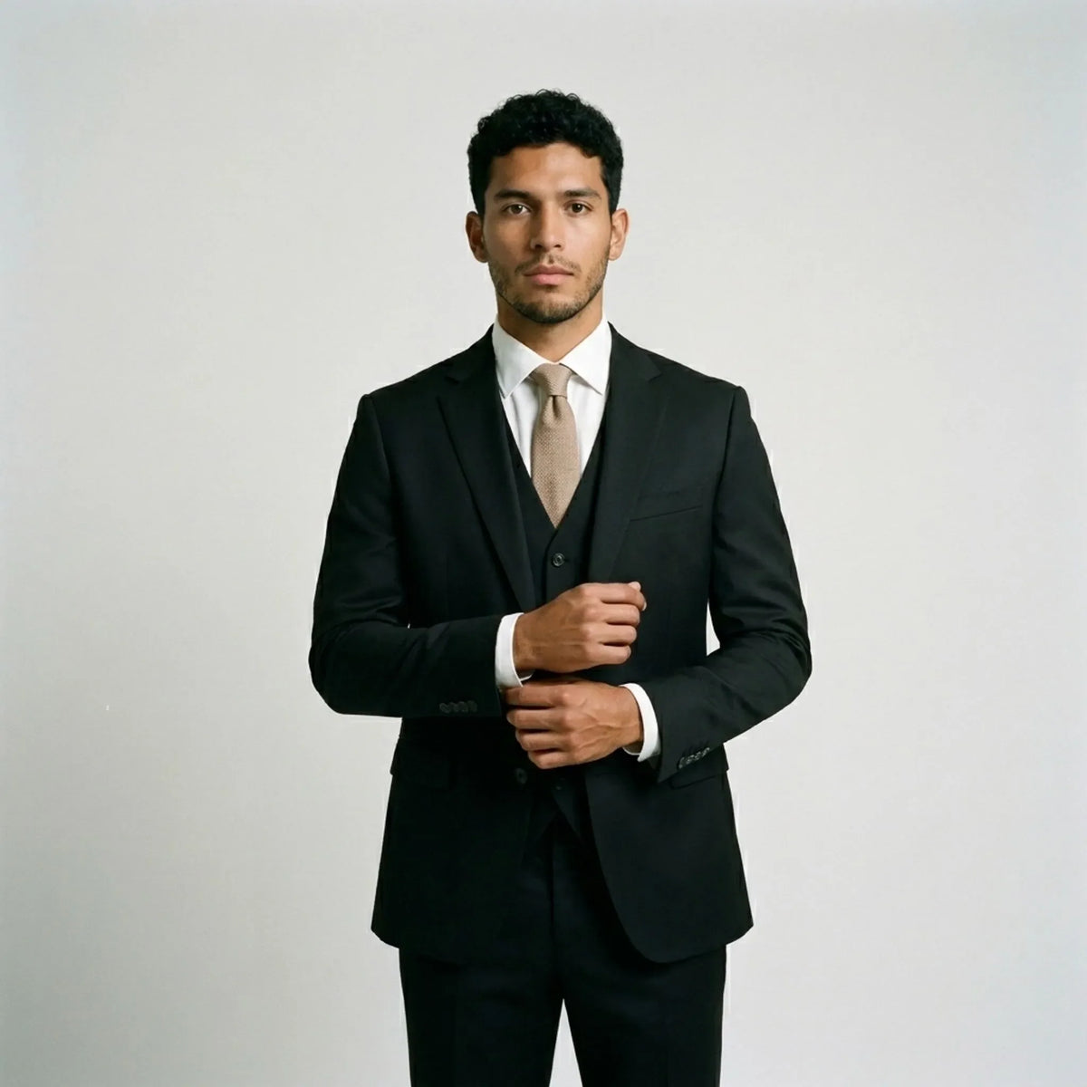 Layered 3-Piece Men's Suit - Weston
