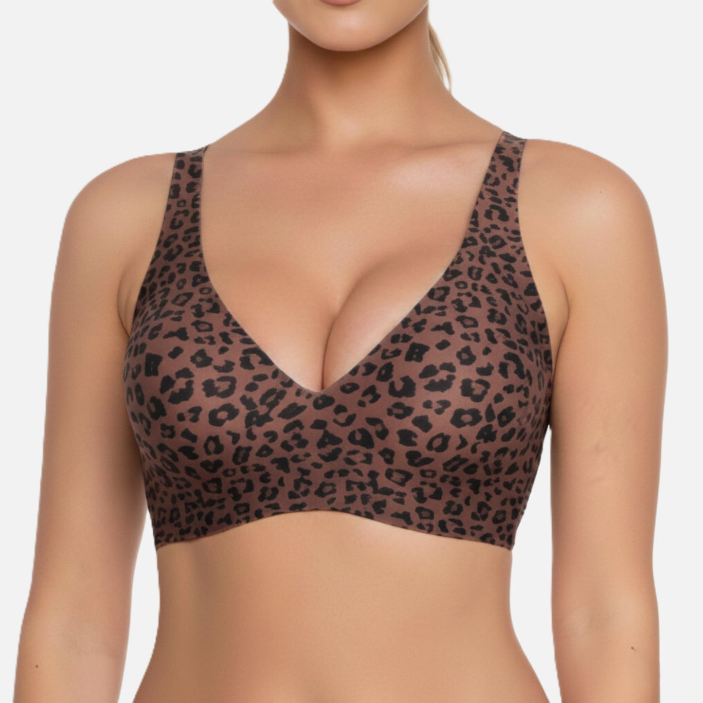 Bra Women's Seamless Wireless V-neck