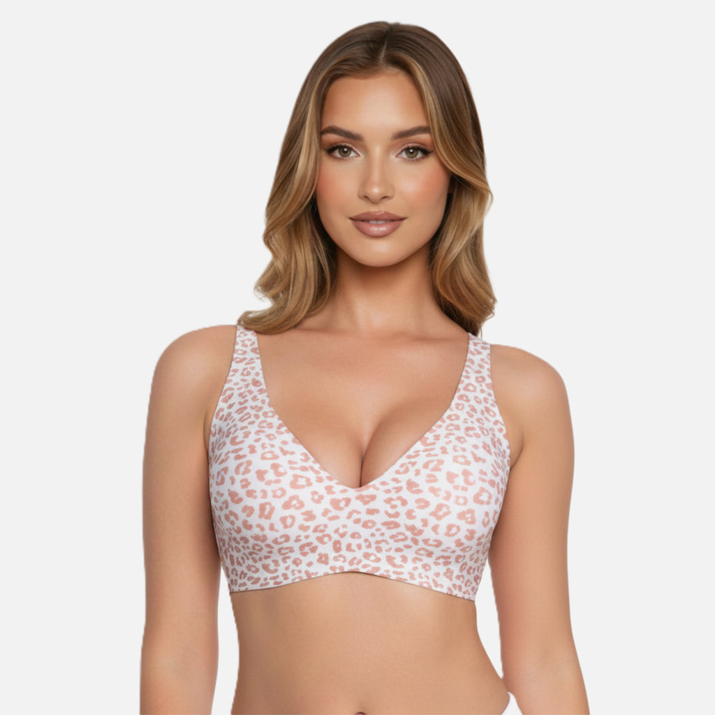 Bra Women's Seamless Wireless V-neck