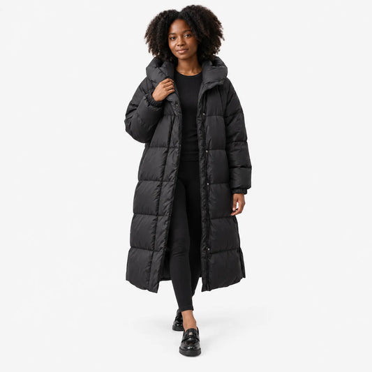 Long Padded Women's Winter Coat - Amara