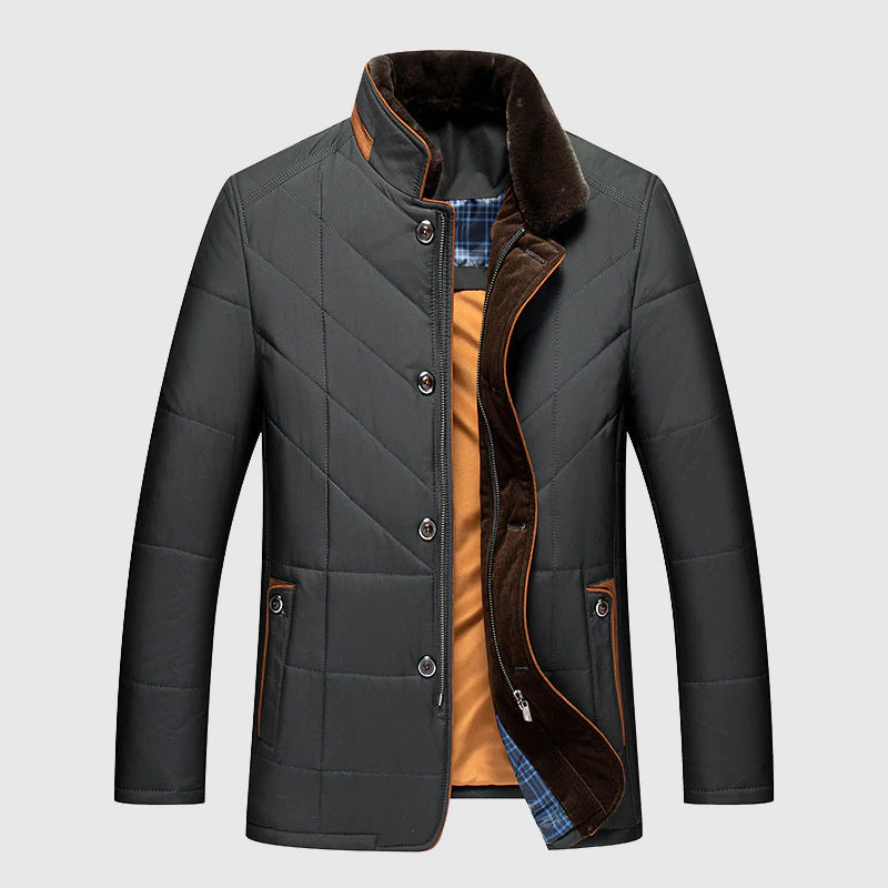 Men's Quilted Winter Jacket with Premium Insulation Technology - Arctix Pro