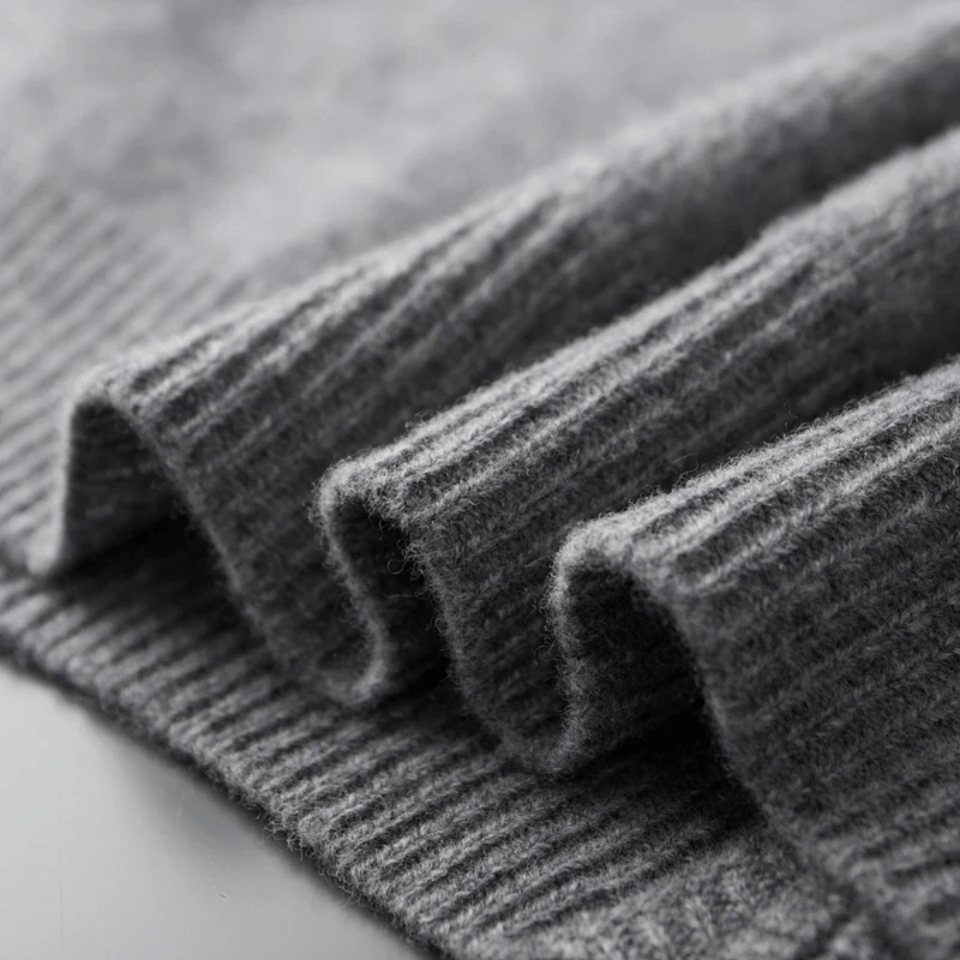 Men's cashmere zip-up jacket – Laurent Autumn Edition