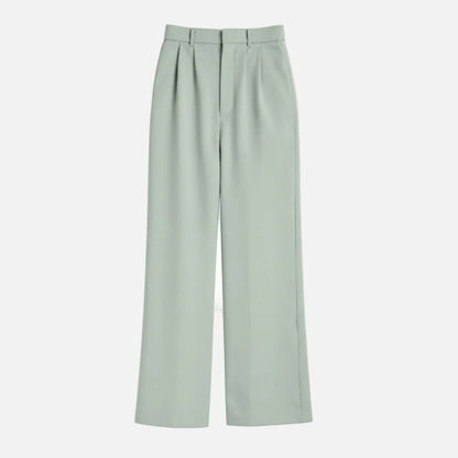 Mavenburry | Women’s High Waisted Wide Leg Tailored Trousers