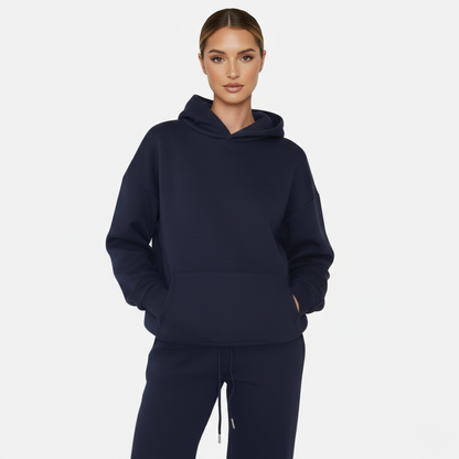 Pullover Hoodie Women’s Oversized Fit with Front Pocket