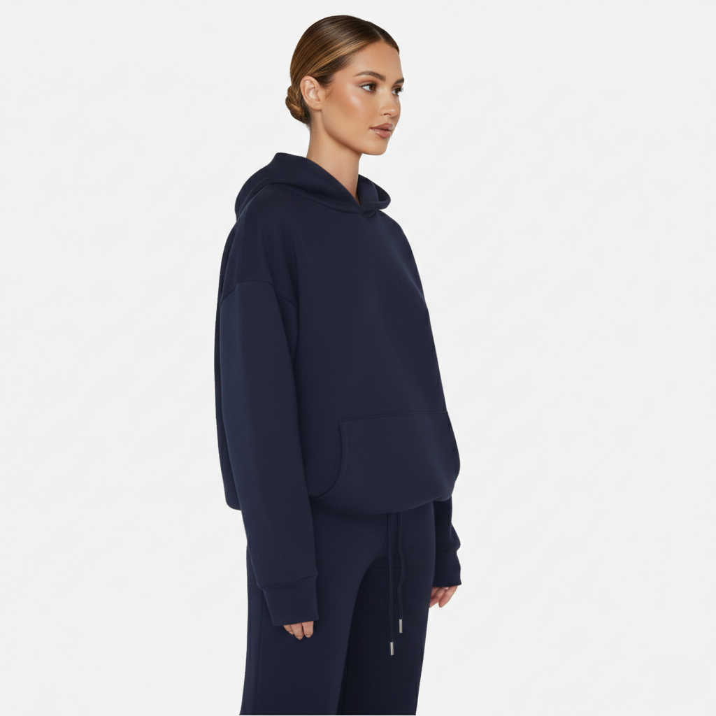 Pullover Hoodie Women’s Oversized Fit with Front Pocket
