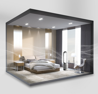 3-in-1 Bladeless Air Cooler & Air Purifier
