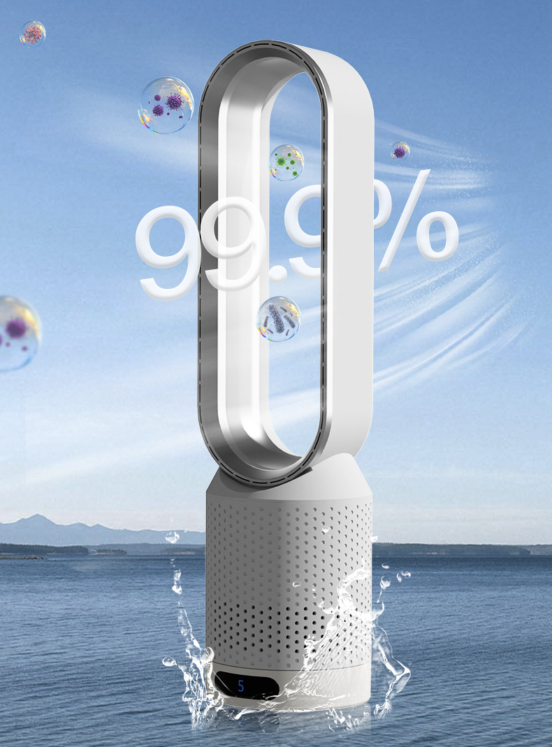 3-in-1 Bladeless Air Cooler & Air Purifier