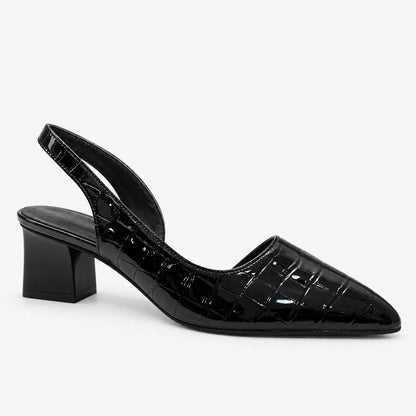 Orthopaedic Comfortable Heels with Arch Support & Wide Toe Box